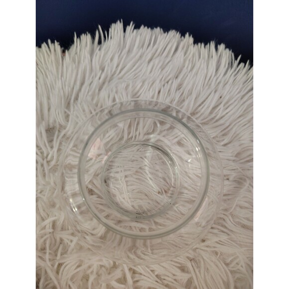 Vintage Metzke Pewter Dogwood Blossoms & Bird Glass Potpourri Trinket Dish - Picture 5 of 7